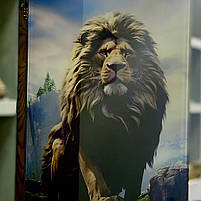 Нарди скляні з дерев'яним какасом Лев 50×24×6см подарункові, фото 4