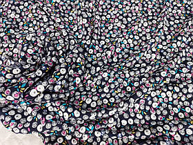 Масло принт дрібна квіточка. №2316