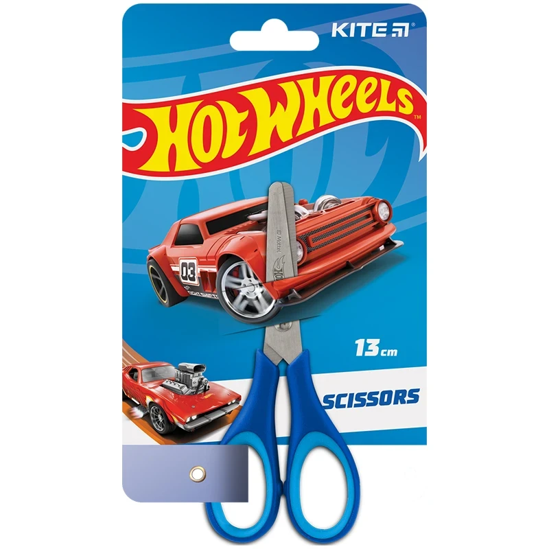 Ножиці дитячі 13см із гумовими вставками Kite HW HW23-123