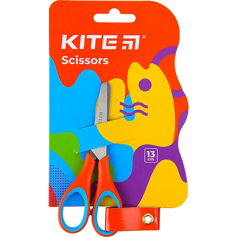 Ножиці дитячі 13см із гумовими вставками Kite Fantasy K22-123-2