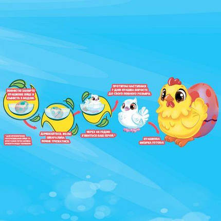 Зростайка-сюрприз "Eggy Animals: Пташки", фото 4
