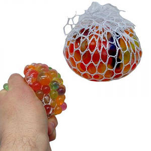 Іграшка-антистрес зі світлом "Mesh Squish Ball"