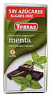 Шоколад чорний без цукру Torras з м'ятою Іспанія 75 г, фото 4