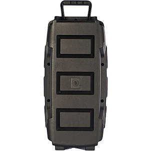 Портативная Bluetooth Колонка KOLAV-X2602 (4"*2/USB/FM/BT/TWS/with colorful light3.7V 1500mA), Чорний, фото 3