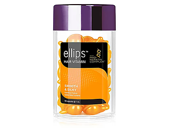 Вітаміни для волосся "Бездоганий шовк" Ellips Hair Vitamin (Smooth & Shiny) with Pro-Keratin Complex 50шт