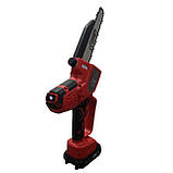 Акумуляторна пилка TigerProTech TD-S011-MA, 21 В, шина 20 см, безщітковий, масляне охолодження, 1 АКБ 2 А·год, у кейсі, фото 5