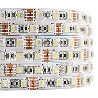 Світлодіодна LED стрічка DC12V; 5050\60; IP20; RGB+W (5 метрів. Ціна 3а 1 метр). PROLUM Series "PRO",