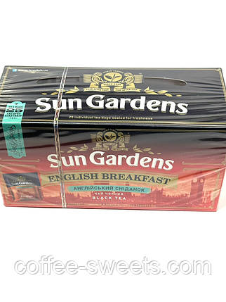 Чай Sun Gardens English Breakfast Сан Гарденс Англійський сніданок 25ф/п, фото 3