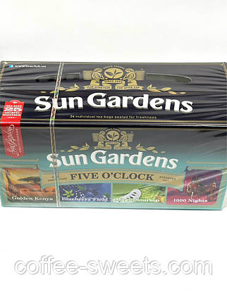 Чай Sun Gardens Асорті Five O'clock 24 пакети, фото 3