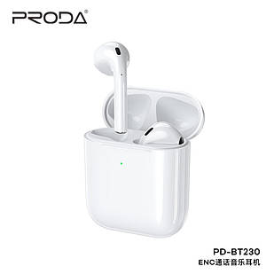 Бездротові навушники PRODA ENC для музики та дзвінків PD-BT230 (2nd AirPods)