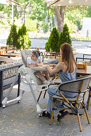 Стільчик для годування CARRELLO Toffee CRL-9502 Light Beige