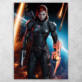 Плакат постер "Mass Effect / Масс Ефект" №7