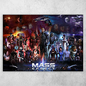 Плакат постер "Mass Effect / Масс Ефект" №8