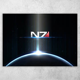 Плакат постер "Mass Effect / Масс Ефект" №9