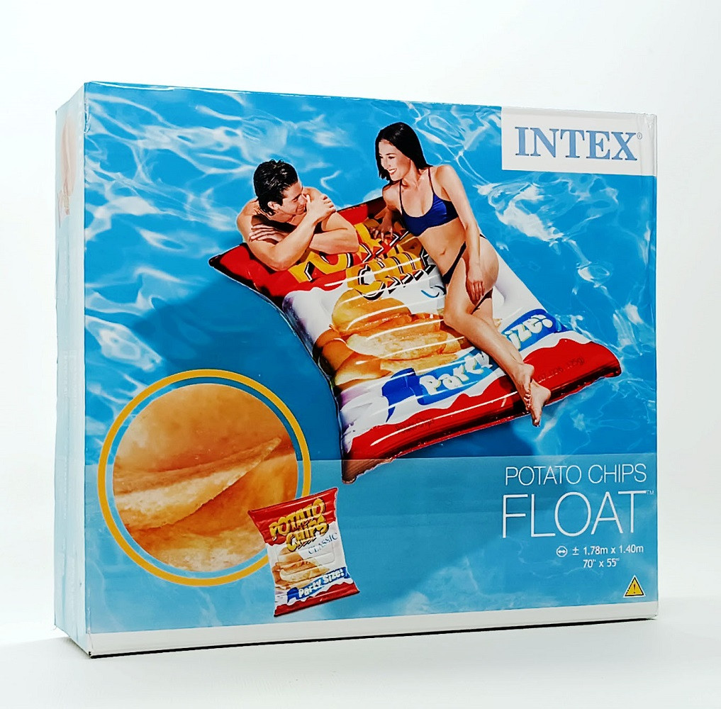 Надувний матрац Intex "Poteto Chips" 178*140 см 58776
