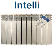 Біметалевий радіатор опалення Intelli 500/100 (6 секцій), фото 3