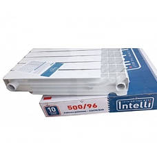 Біметалевий радіатор опалення Intelli 500/100 (13 секцій), фото 4