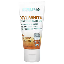Дитяча зубна паста NOW Foods Solutions XyliWhite Kids Toothpaste Gel Orange Splash 85 g