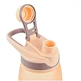 Пляшка для води 600 мл ріжева Kite К22-417-02, фото 2