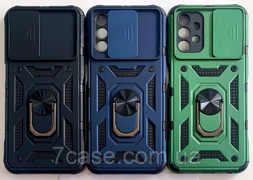Чохол DB протиударний для Samsung Galaxy A02 A022F / Galaxy M02 M022F з рінгхолдером