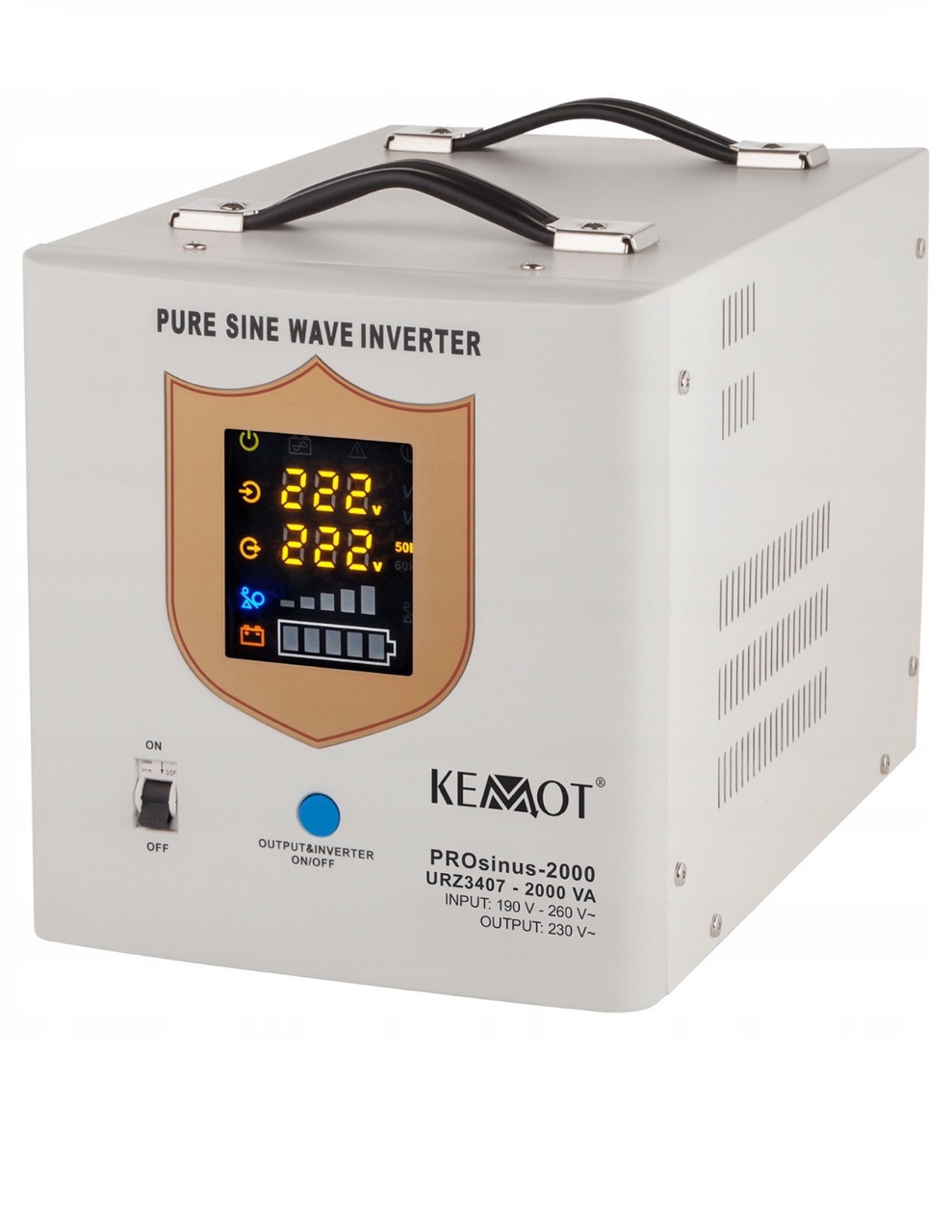 ДБЖ Kemot URZ3407 2000 ВА 1200 Вт 12V