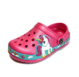 Дитячі крокси для дівчат, American CLub (код 1734) розміри: 29 32