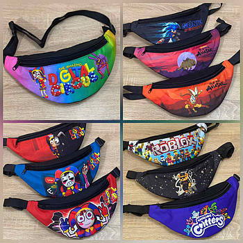 Бананка дитяча 30*15 на блискавці принт в різних варіантах Panda