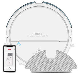 Робот-пилосос з вологим прибиранням Tefal X-plorer Serie 120 AI RG7867