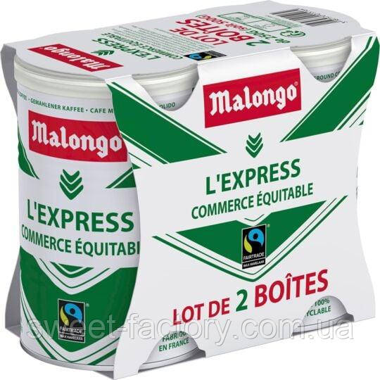 Кава Malongo L'Express Commerce Equitable 500g