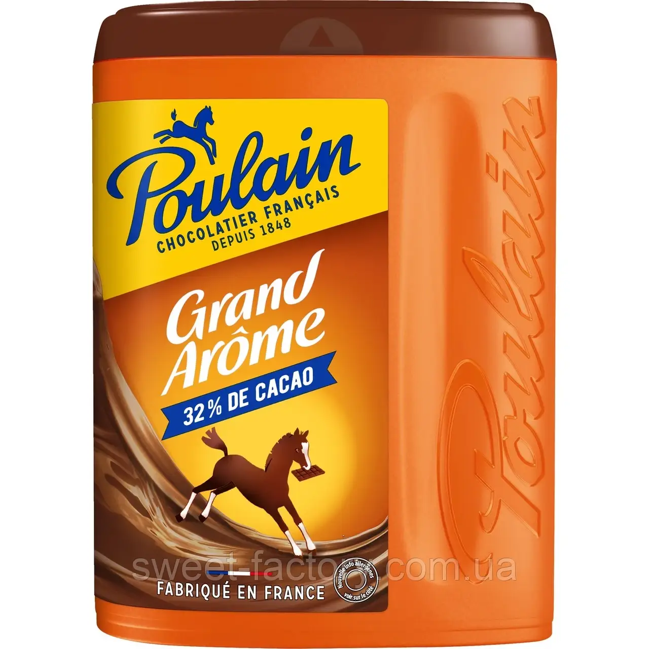 Какао Depuis 1848 Poulain Grand Arome 32% Cacao 800g