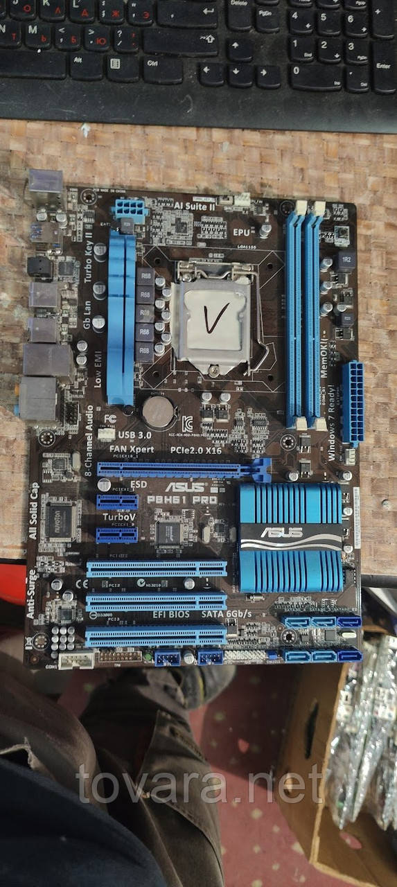 Мат. плата Asus P8H61 PRO LGA1155 H61 SATA ATX 2DDR3 No 232109115