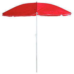 Пляжний зонт 220 см Umbrella Anti-UV Червоний