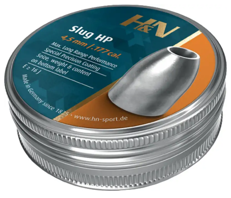 Кулі H&N Slug HP 4.50мм, 0.84г, 350шт (13gr) JGR