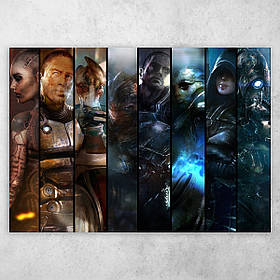 Плакат постер "Mass Effect / Масс Ефект" №11