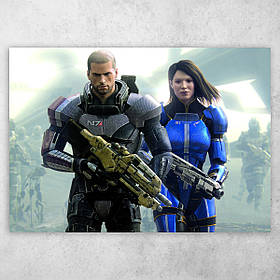Плакат постер "Mass Effect / Масс Ефект" №13