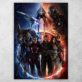 Плакат постер "Mass Effect / Масс Ефект" №15