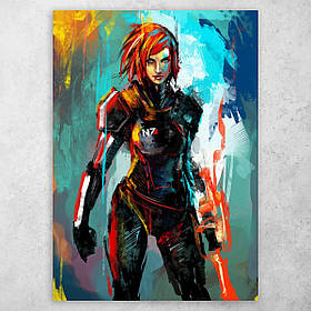 Плакат постер "Mass Effect / Масс Ефект" №16