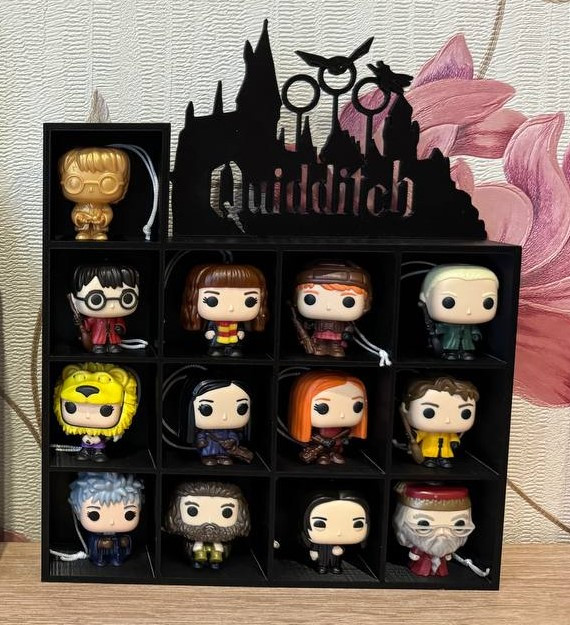 Полка, Органайзер для Коллекции Фигурок Квиддич Funko Pop Гарри Поттер ...