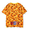 Футболка Bape x PUBG A Bathing Ape Shark Yellow Camo WGM Unisex T-Shirt - FA1135A1, фото 2