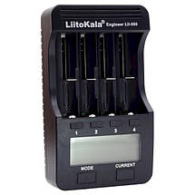 Зарядний пристрій для батарей Power Bank LiitoKala Lii-500 універсальний на 4 канали повер банк з дисплеєм, фото 6
