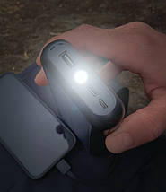 Портативний Power Bank MIBRAND EXTREME 20000 mAh повербанк для смартфона із сонячною батареєю та ліхтариком, фото 5