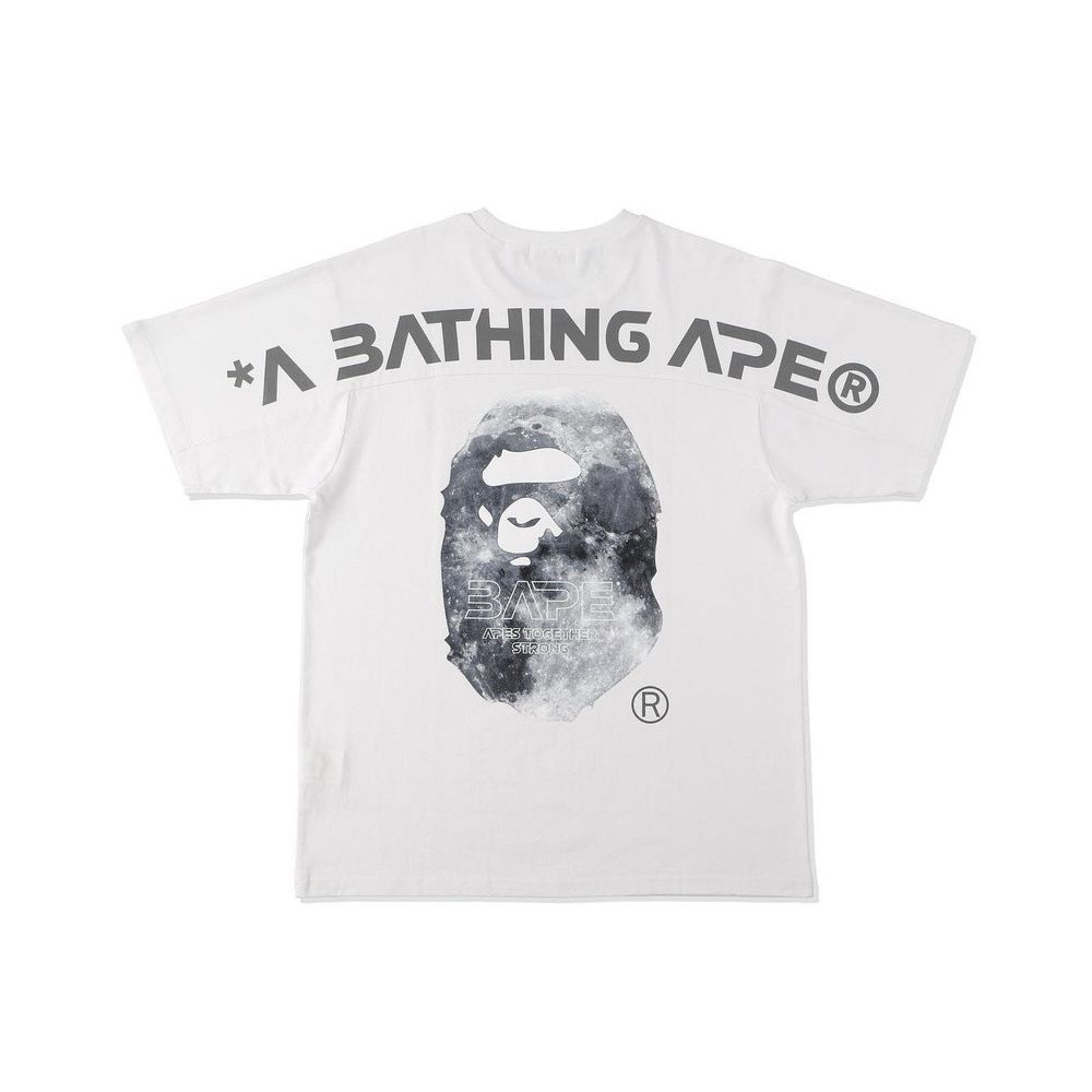 Футболка Bape A Bathing Ape White Oversize T-Shirt - FA1140A1