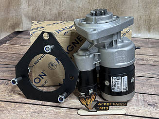 Редукторний стартер Magneton 12В 3.2квт замість ПД-10 без заміни маховика МТЗ