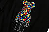 Футболка Bape x Kaws A Bathing Ape Black T-Shirt - FA1137A1, фото 6