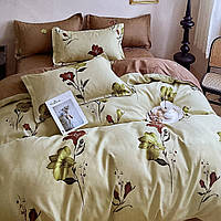 Постільна білизна Двоспальний розмір, простирадло на гумці 160х200+20см.