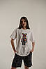 Футболка Bape x Kaws A Bathing Ape White T-Shirt - FA1138A1, фото 5