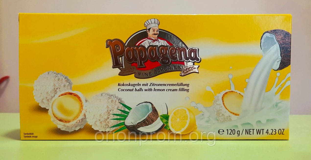 Цукерки Papagena лимонні 120 г