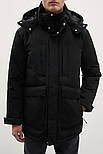 Зимова чоловіча куртка Finn Flare FWC21018-200 чорна S, фото 2
