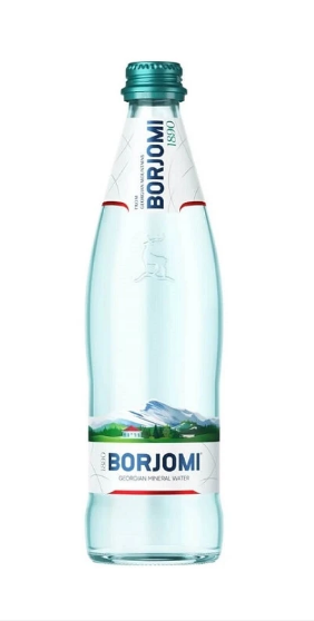 Мінеральна вода Боржомі сильногазована 0,5 л 4860019001353