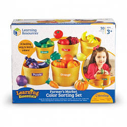 Навчальний ігровий набір-сортер LEARNING RESOURCES - ФЕРМЕРСЬКИЙ РИНОК  vendorCode